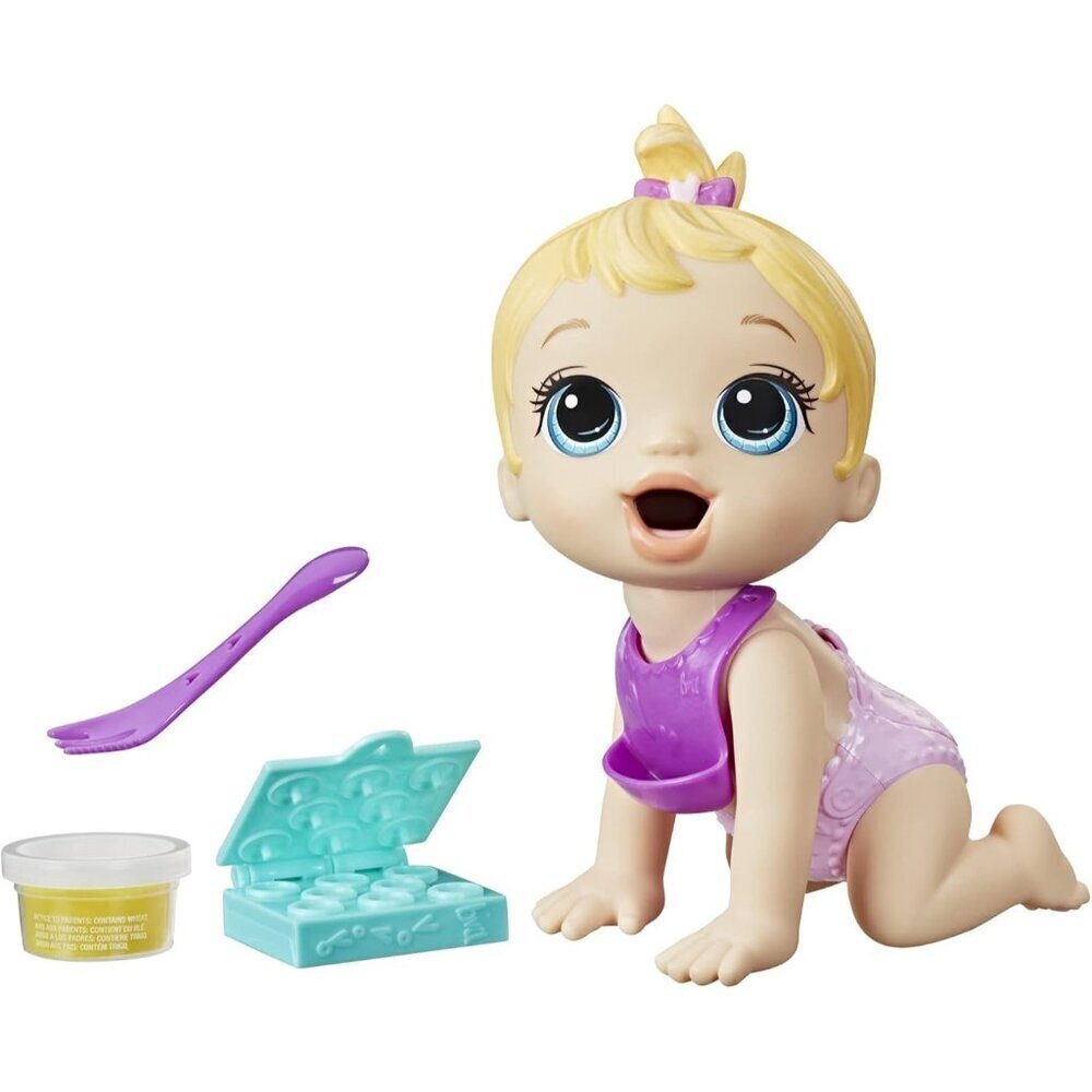 🆕 Reborn Baby Doll Eats Poops Snack Box Mold Blonde Hair Fantastic Awesome toy